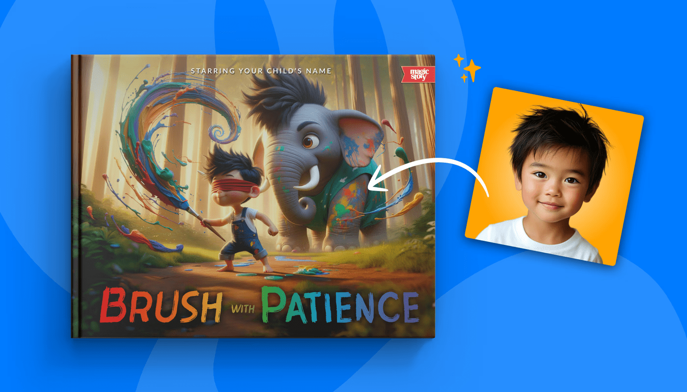 Brush With Patience: The Personalized Book That Teaches Kids Patience & Creativity