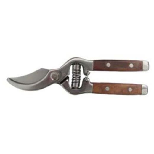 Лозарска ножица Premium, 200 мм, дървени дръжки