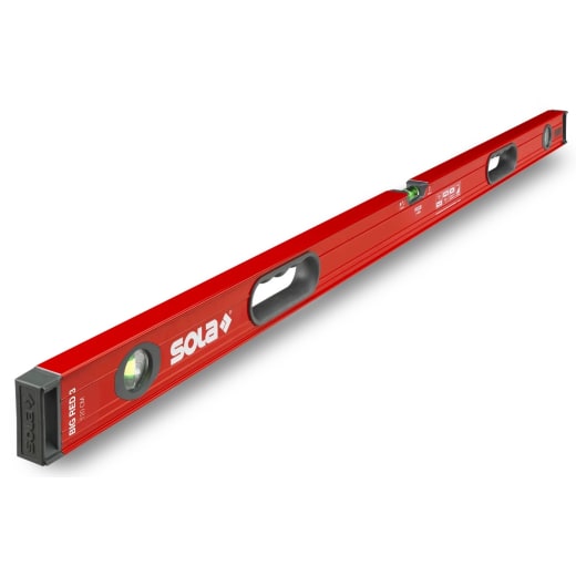 Нивелир SOLA BIG RED 3 240, алуминиев, висока акуратност, с ръкохватки, за хоризонтални и вертикални измервания