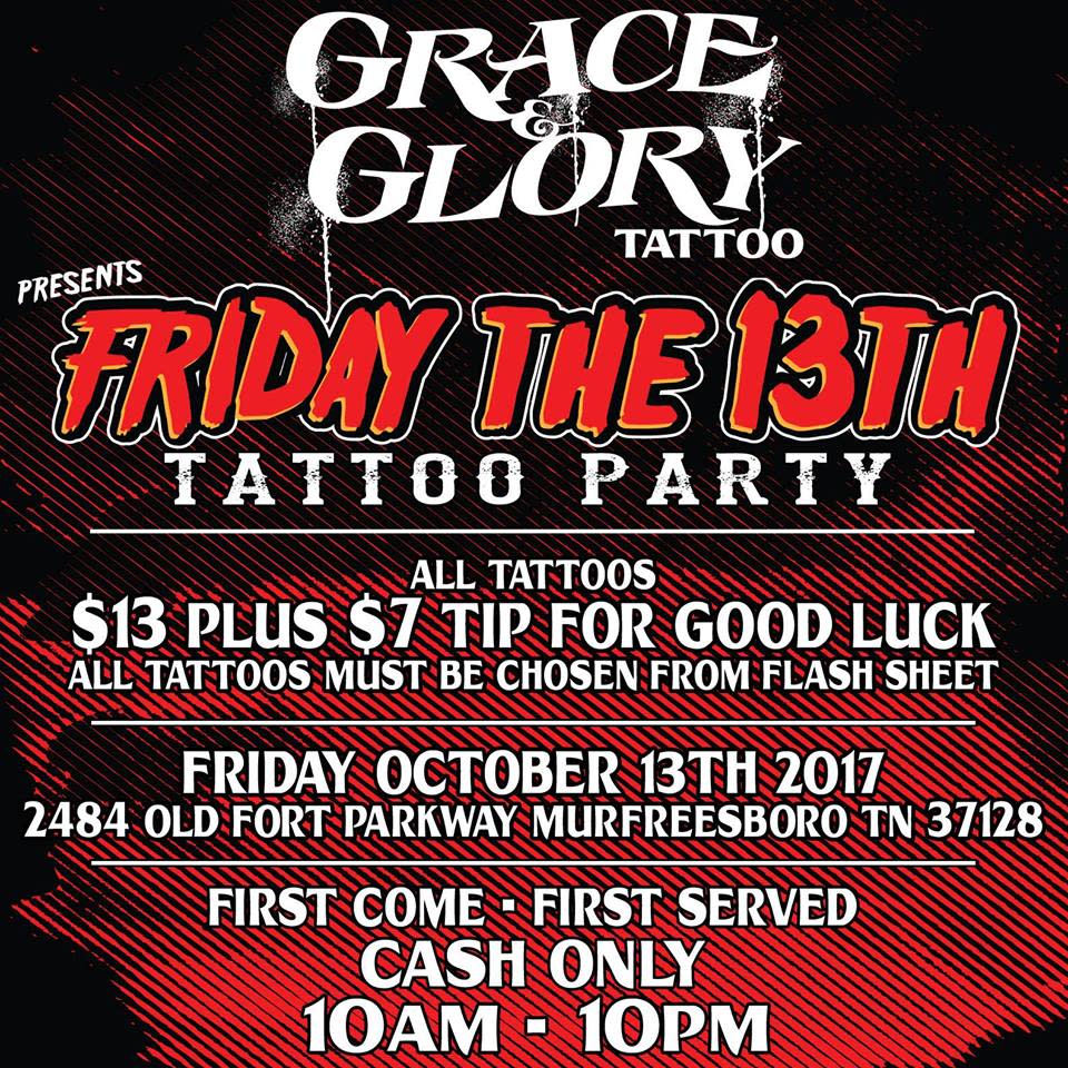 where to get a friday the 13th tattoo where to get a friday the 13th tattoo