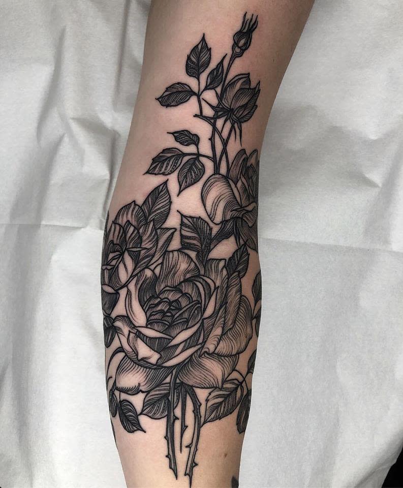 flower tattoo artist chicago