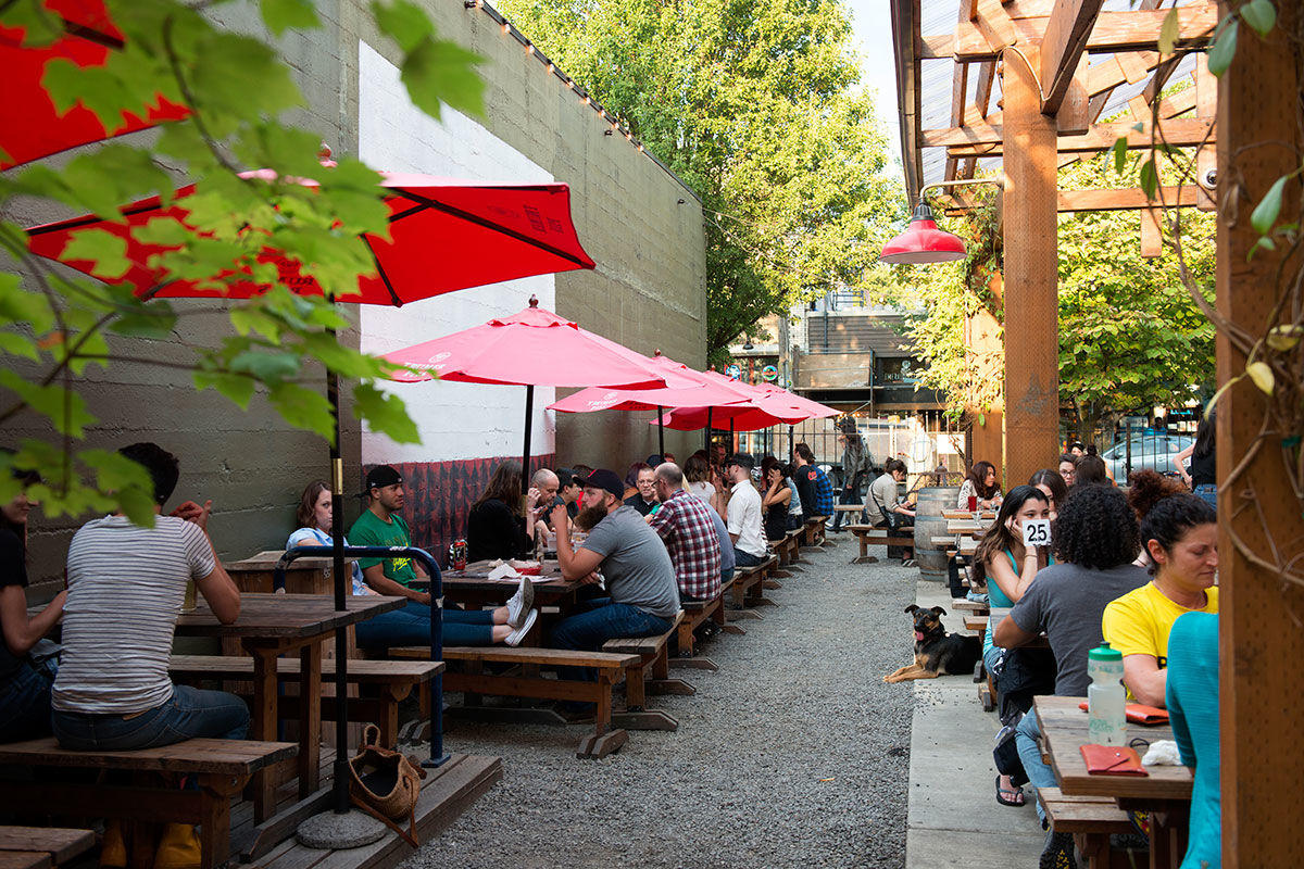 Covered & Heated Patio Bars