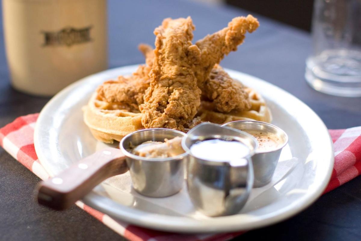 Chicken & Waffles in Austin