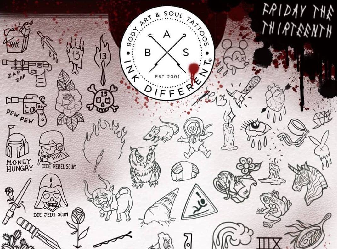 LA's Friday the 13th Tattoo Specials