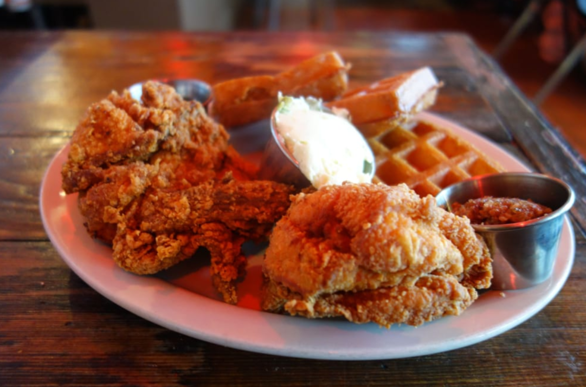 Chicken & Waffles in Austin