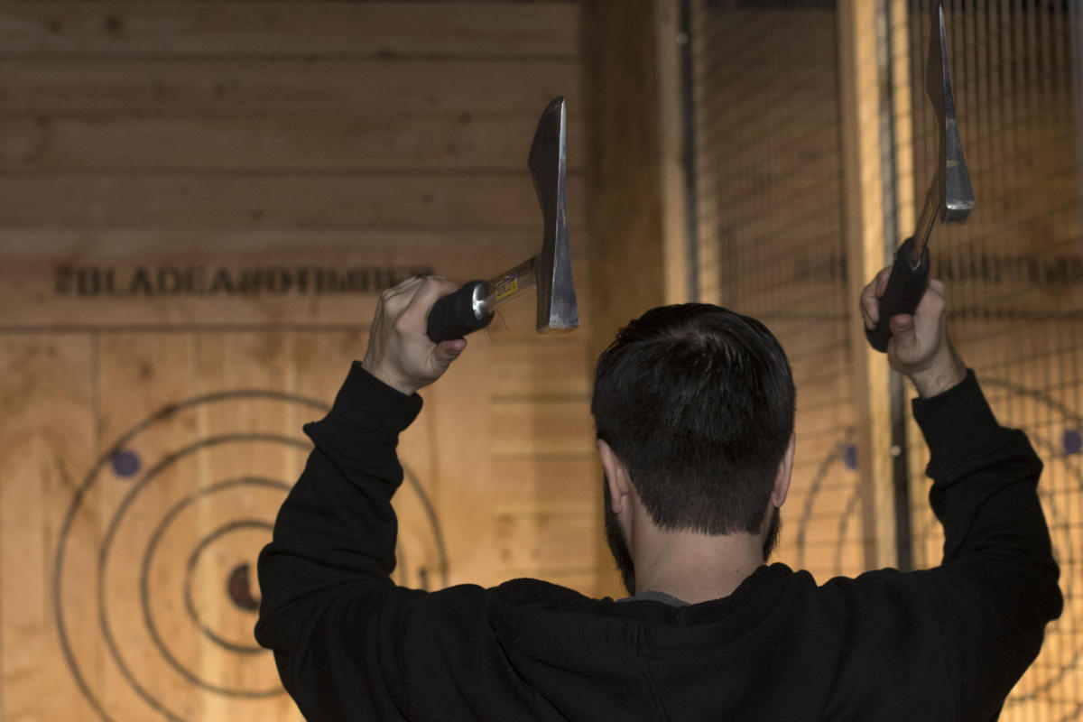 Blade & Timber Axe Throwing Is Now Open In Seattle