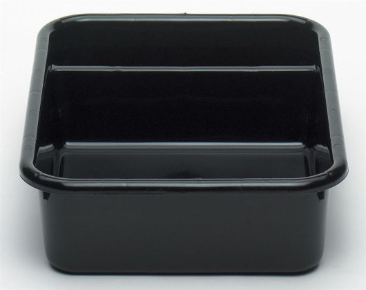 Säilytyslaatikko 2-os. musta 39,7x52x12,4 cm