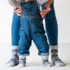 Mini Me Matching Adult and Child Family Socks Gift Set in Arctica - The Perfect Gift