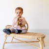 Newborn Stay-on Bootie Bundle - Booties + Leggings + Stay-on Socks - Navy