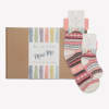 Mini Me Matching Sock Gift Set in Pink Nordic - The Perfect Gift