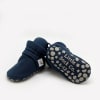 Newborn Stay-on Bootie Bundle - Booties + Leggings + Stay-on Socks - Navy