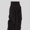 EYOS INFINITY | Wool Palazzo Trousers with Ribbons in Black