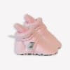 Stay-on, Non-Slip Booties - Perfect pram Slipper or Baby Carrier boot - Peony Suedette