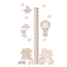 Monivärinen Tilly Adventures Height Chart: Removable Kids Growth Chart