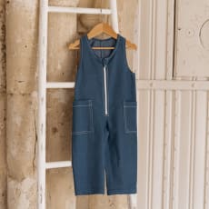 The Finn Recycled Denim Boilersuit