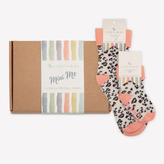 Mini Me Matching Sock Gift Set in Blake ???? - The Perfect Gift for Birthdays or Mother's Day