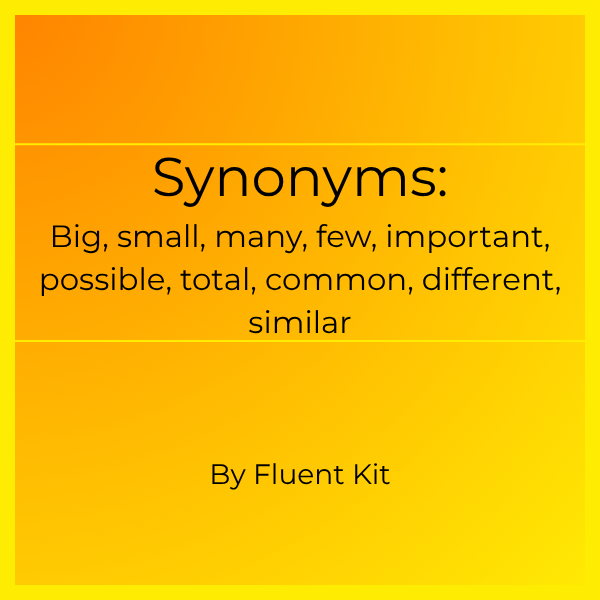 Synonyms