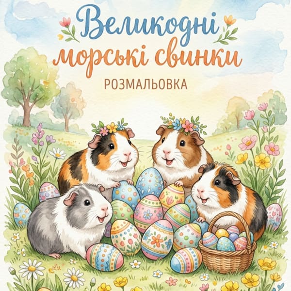 Великодні морські свинки