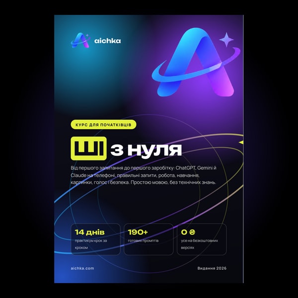 ШІ з нуля: книга-курс для початківців (PDF, UA + RU)