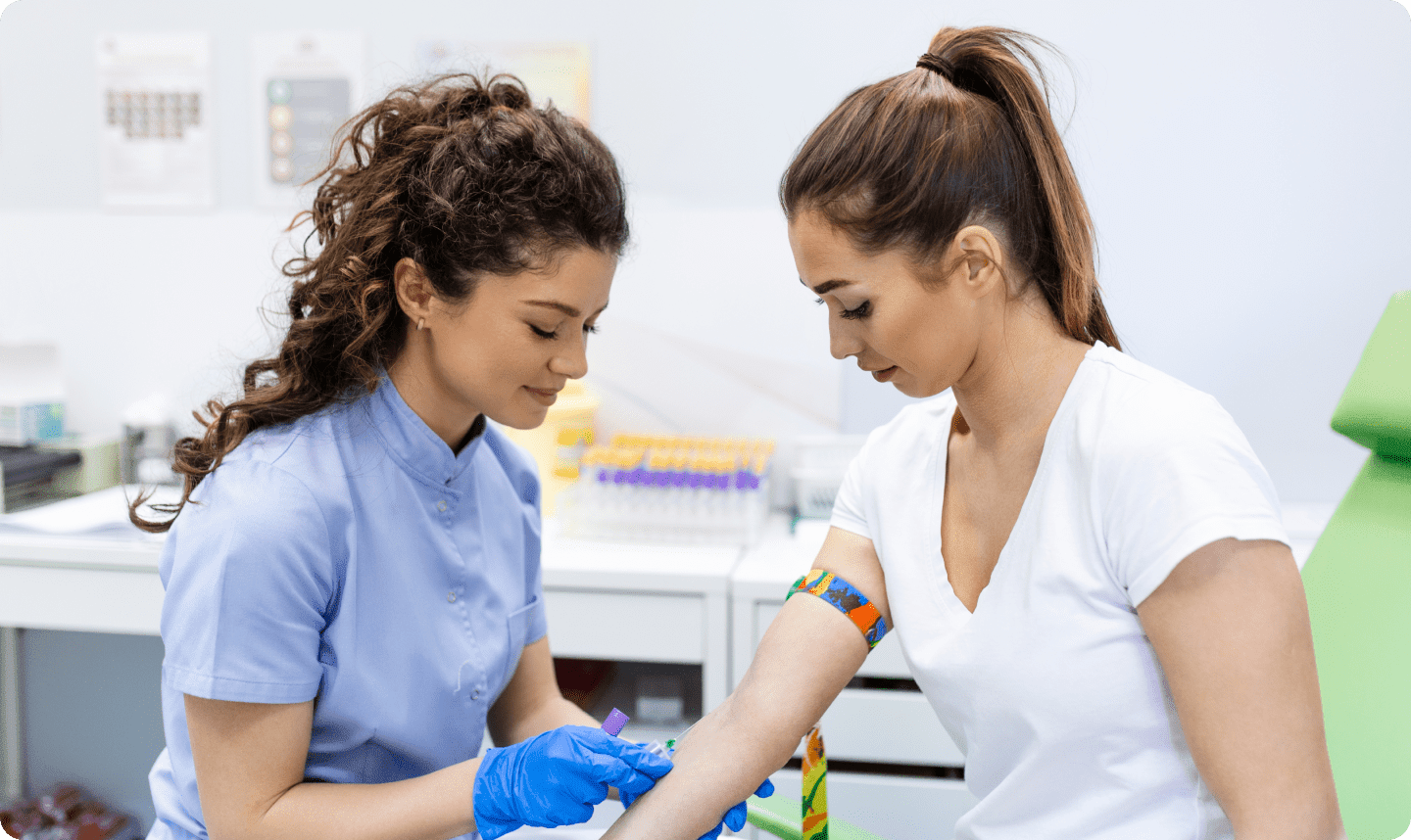 AHM blood test blood sample