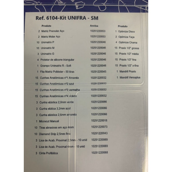 Kit Acadêmico UFN / Unifra Santa Maria REF 6104 - TDV