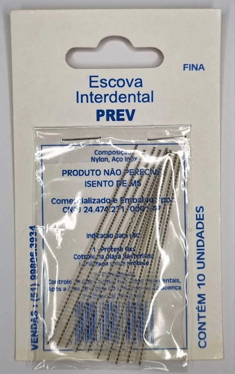 Escova Interdental 10 Unidades - PREV