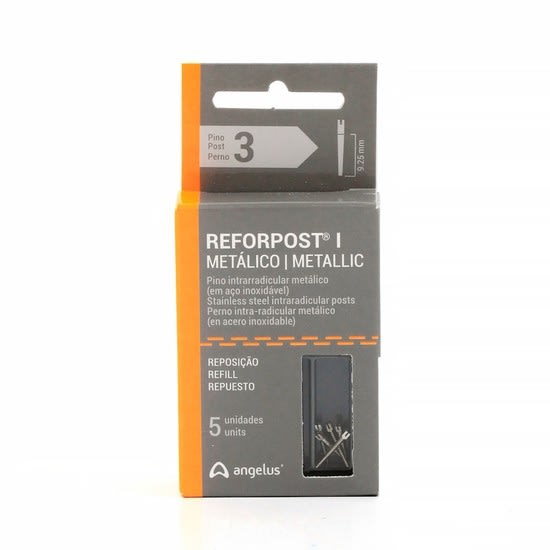 Pino Metálico Intra-Radicular Reforpost I N1 - Angelus