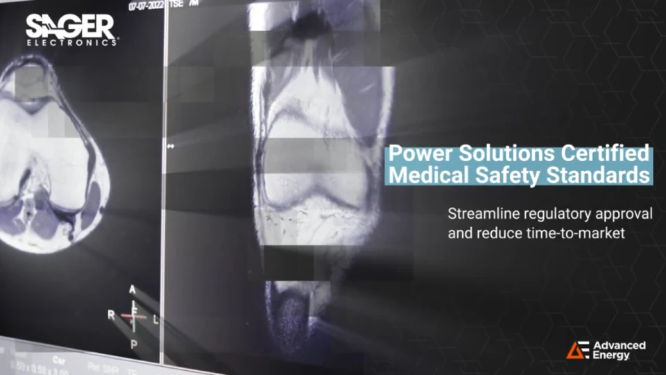  Advanced Energy Medical Power Supplies