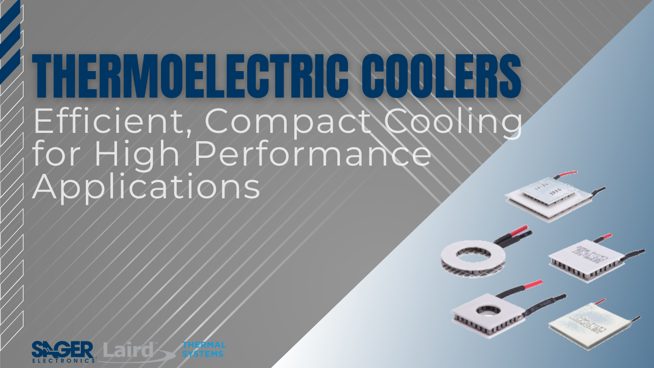 Thermoelectric Coolers: Efficient, Compact Cooling for High Performance Applications