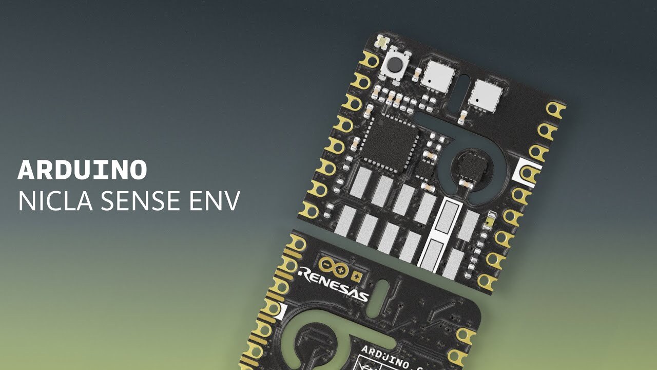 Arduino Nicla Sense Env: Deploy Industrial-Grade Air Quality Monitoring