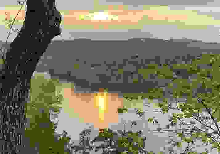 2020 Sunsets - March - Beaming Ray of Hope