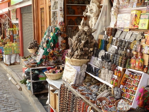 The witches market in La Paz