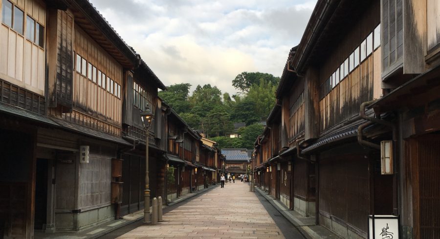 Geisha district in Kanazawa