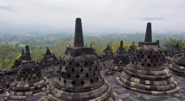 Borobudur Tempel in Indonesien