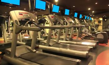this is a photo of the fitness centre at the Melia Bali Indonesia