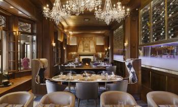 a dining room table