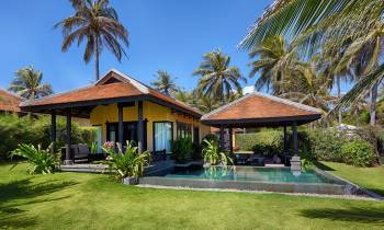 a large lawn in front of a house