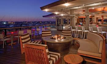 Bar and lounge area