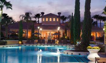 a large pool of water