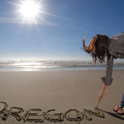Writing on the sand