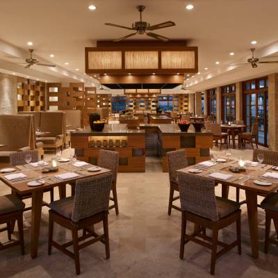a dining room table