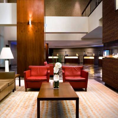 a hotel room