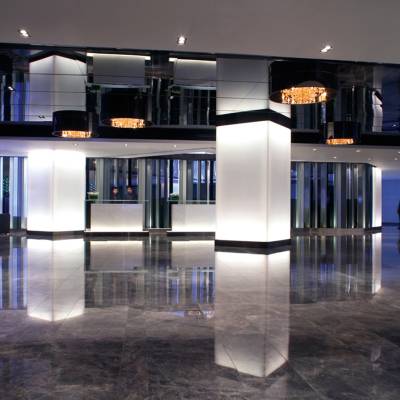 a large room