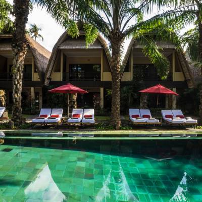 a resort near the water