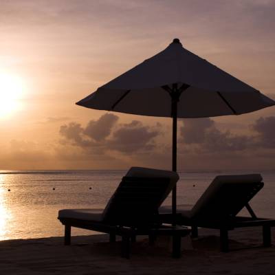 Sunrise on the beach