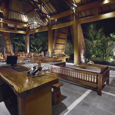 a dining room table