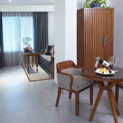 a dining room table