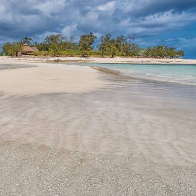 a sandy beach