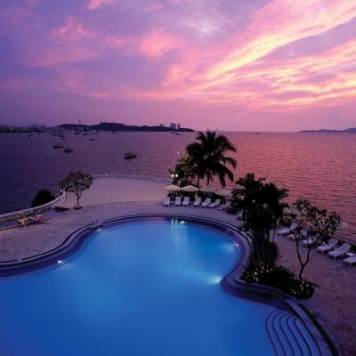 a view of a large body of water