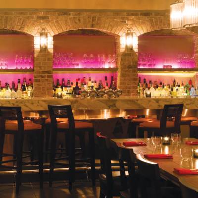 a dining room table